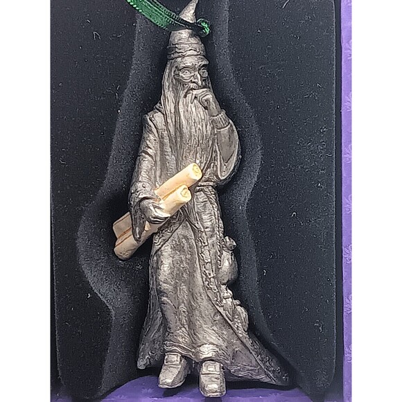 HARRY POTTER Dumbledore Ornament Hallmark Keepsake Professor Vintage Retired - Picture 1 of 9
